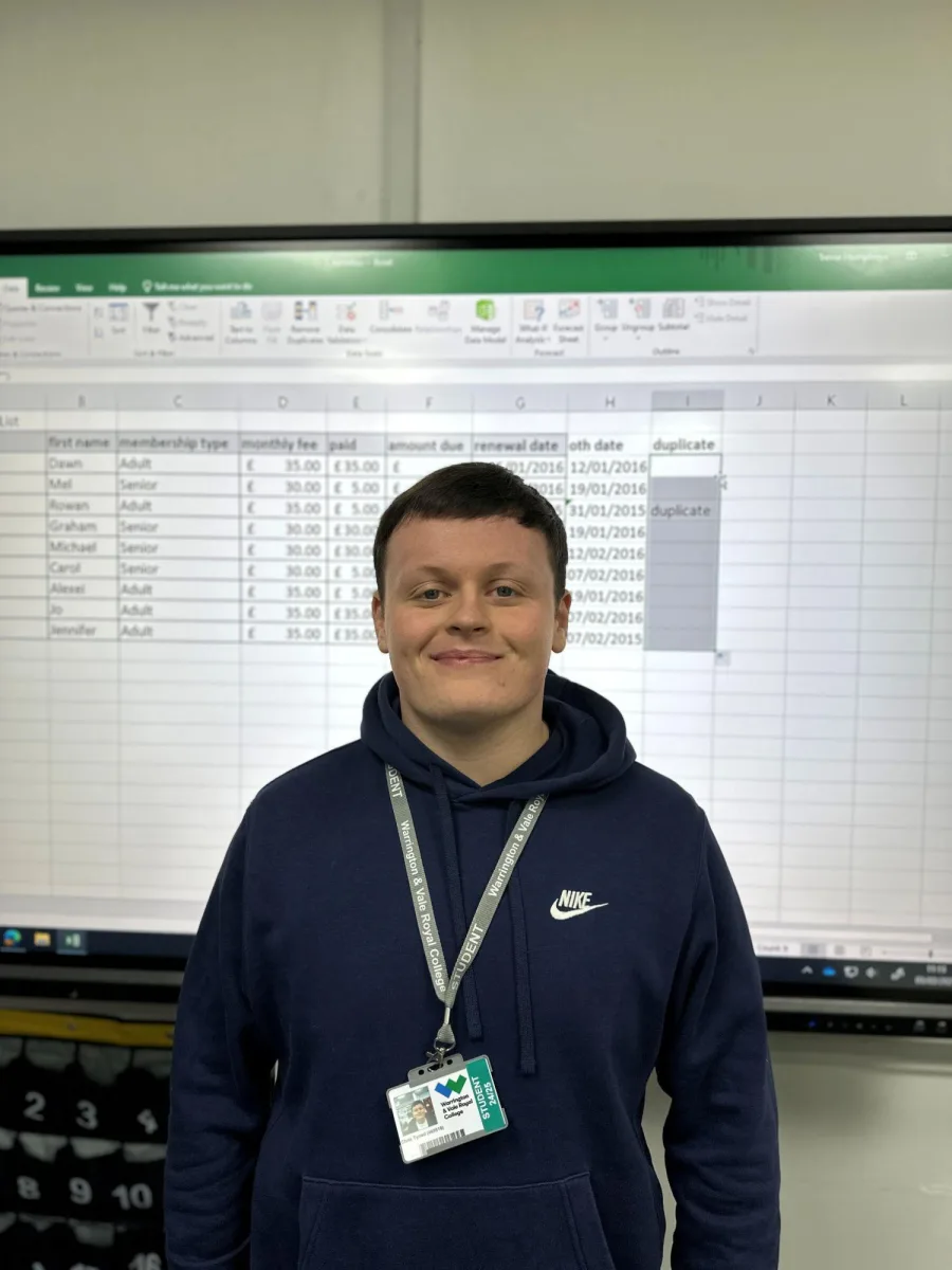 Chris Tyrell Data Technician